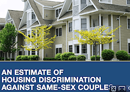 Study reveals housing discrimination against gay and lesbian couples