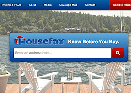 Housefax, property reports provider, signs first listing site in revenue-sharing program