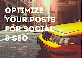 Optimize your blog posts for SEO and social sharing with creative titles, metadata