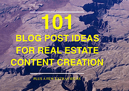 101 amazing blog post ideas for your real estate website