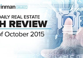 Best in real estate tech: October 2015