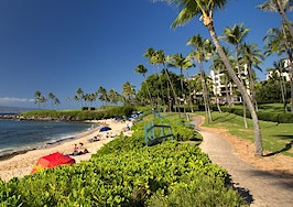Kapalua Beach on the west coast of Maui