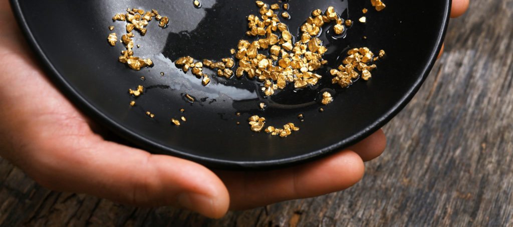 Gold panning