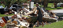Cleaning up after the 2016 flood in Baton Rouge