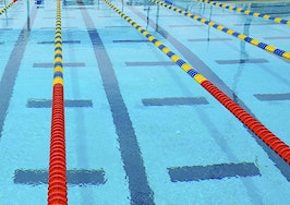 Competition swimming lanes