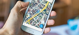 Google Maps on a Samsung phone