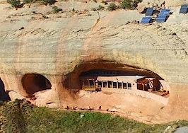 Up for auction: Off-the-grid cliff house carved into a Utah canyon