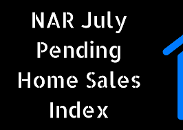 Decline in July pending home sales reflects affordability issues