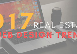 Top real estate web design trends making their mark on 2017