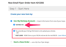 You can now link dotloop to 'Zip Your Flyer' (because who doesn't love integration?)