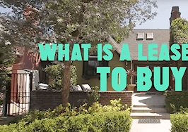 What is a lease option to buy?