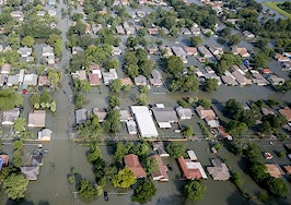 Hurricane Harvey damage in Port Arthur, Texas