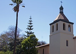 Mission Santa Clara in San Jose, California
