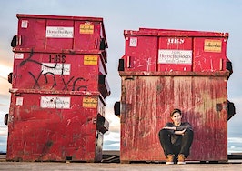 Is a dumpster an indication of a home about to come to market?