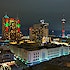 San Antonio skyline at night