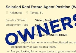 Owners.com is seeking to hire salaried agents in some markets