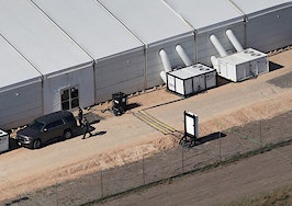Immigrant migrant detention camp facility Texas
