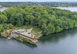 An island with 2 Frank Lloyd Wright homes is up for sale