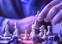 Purple chess board