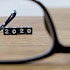 Looking through glasses to focus on the year 2020