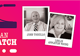 The daily dispatch podcast header featuring John Tuccillo and Leslie Appleton-Young