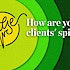 Pulse: How are you keeping clients' spirits up?