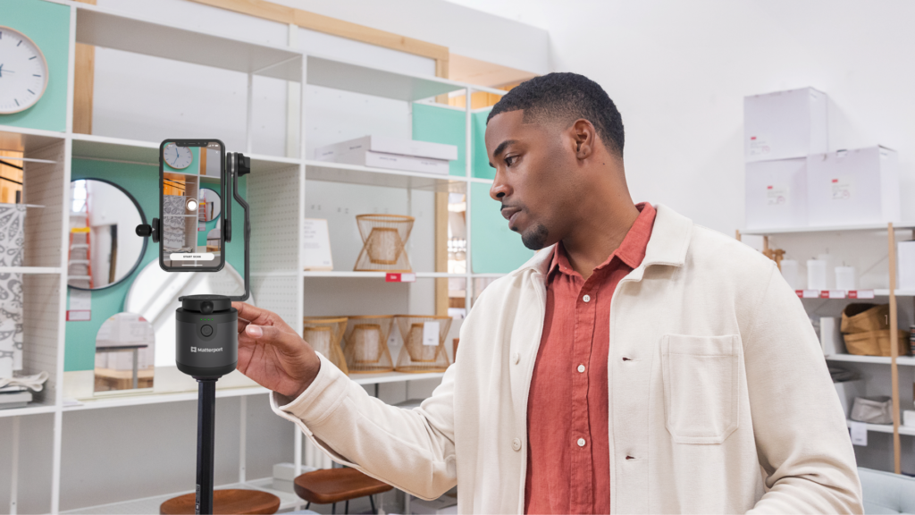 Matterport releases Axis, a hands-free motorized smartphone mount