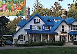 'Smurf' house goes viral after blue roof gets moment in the spotlight