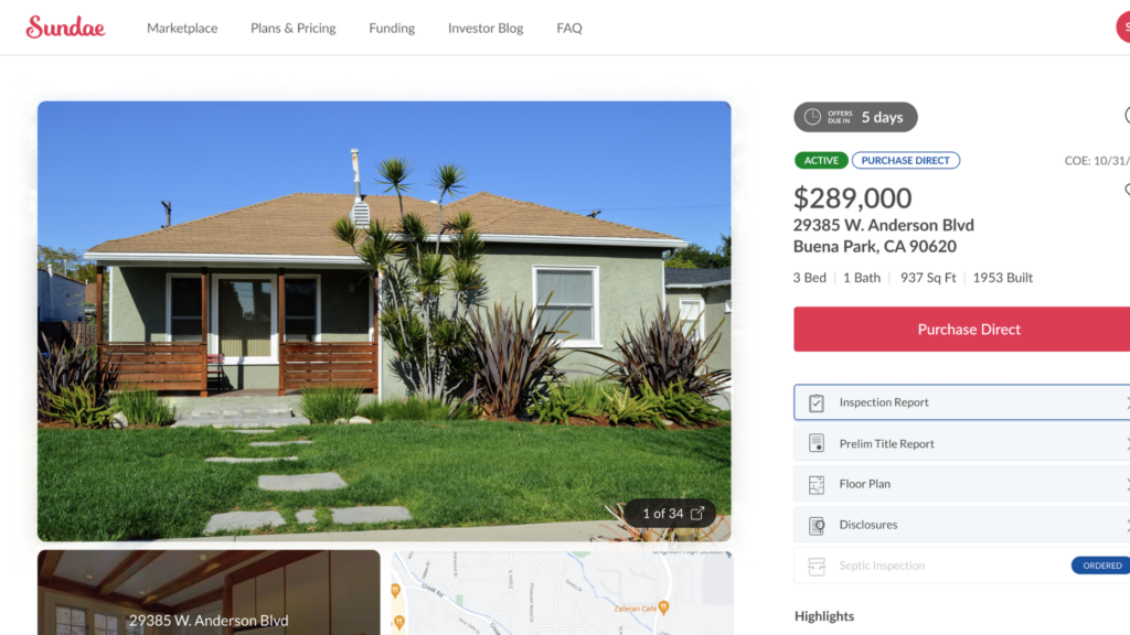 Sundae rolls out set price buying tool for investors