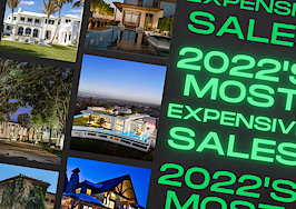 Here are the 30 most expensive home sales of 2022