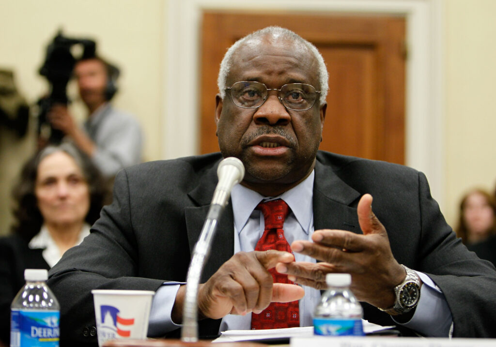 Clarence Thomas claimed rental income from closed real estate firm