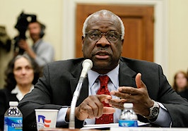 Clarence Thomas claimed rental income from closed real estate firm