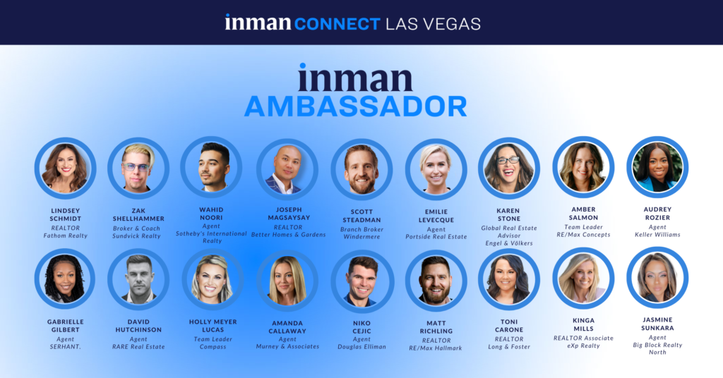 Inman proudly announces the Inman Ambassadors for ICLV