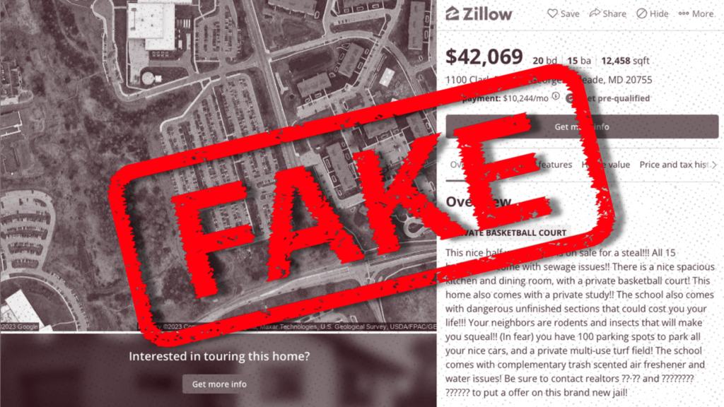 Meade High School, Kelly Moss and the rise of fake real estate listings