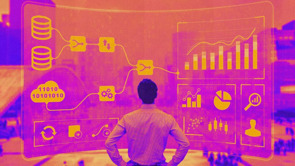 metrics, data, numbers