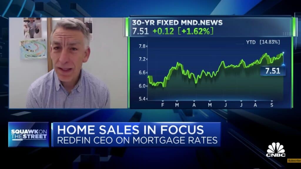 Glenn Kelman sees silver lining in sales spiral: 'It can't go much lower'