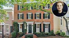 Madeleine Albright's former DC home hits the market for $4M