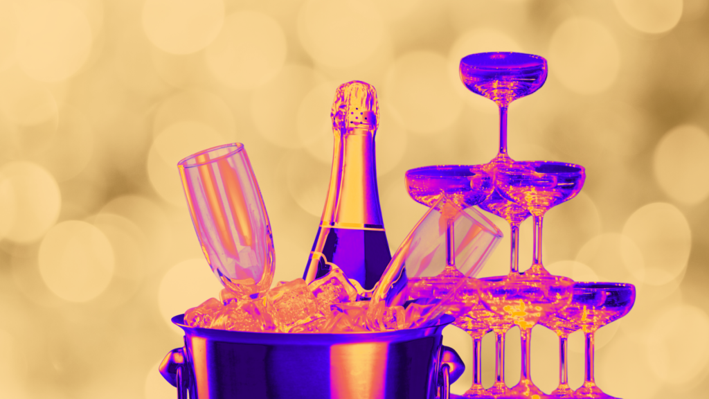 Planning, popping bottles and toasting your 2024 achievements