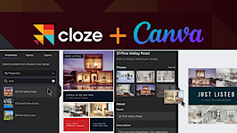 Cloze teams with design platform Canva for seamless listing magic