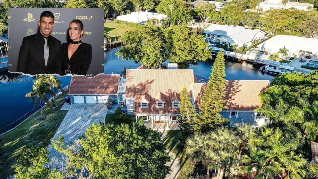 Luis Suárez buys $12M pad near teammate Messi in Fort Lauderdale