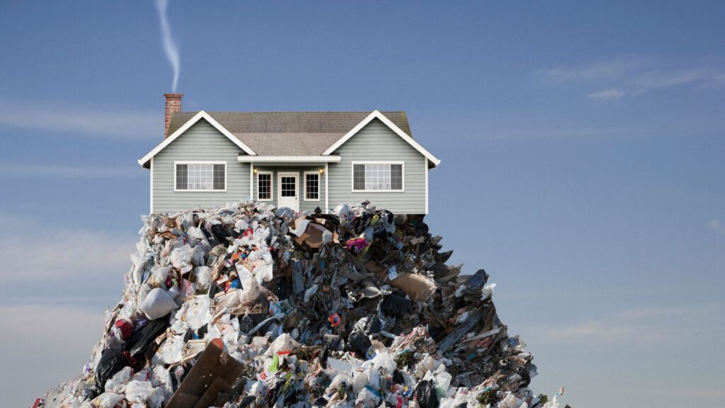 Putrid garbage house stinks up LA neighborhood