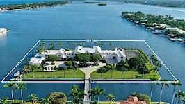 Home on private island in Palm Beach sells for record $150M
