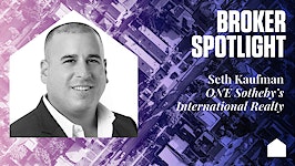 Broker Spotlight: Seth Kaufman, ONE Sotheby's International Realty
