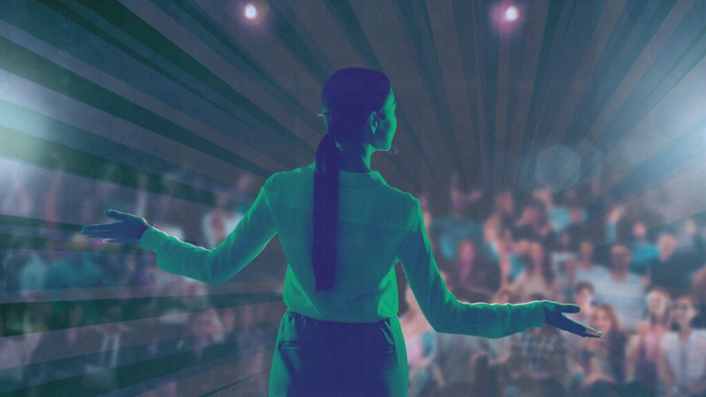 public speaking, marketing, audience, stage