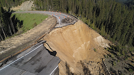 Jackson Hole agents brace for impact as key road collapses