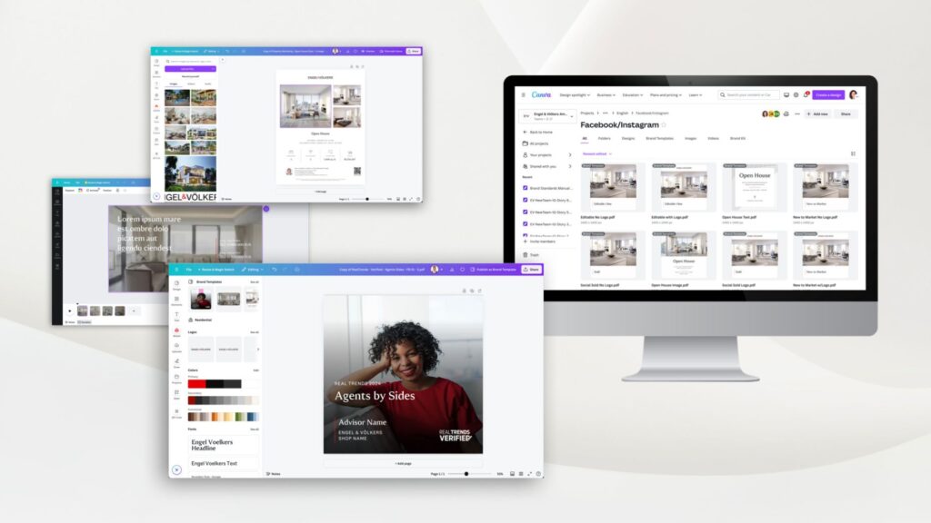 Engel & V&ouml;lkers unveils Canva collaboration for agent marketing
