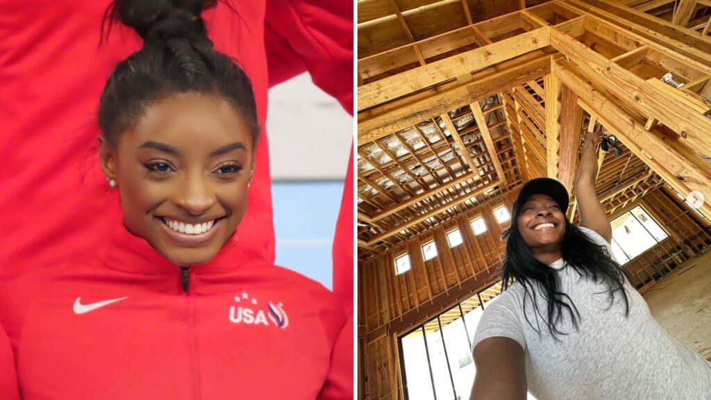 Simone Biles shares dream mansion's progress post-Olympics